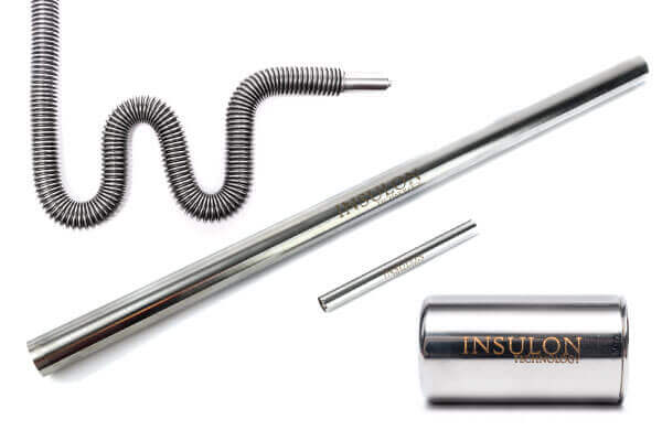 Flexible insulated hose, vacuum insulated tube, and vacuum insulated container. Insulon Technology