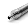 1/2 inch inner diameter Insulon vacuum jacketed hose with a tube stub end fitting