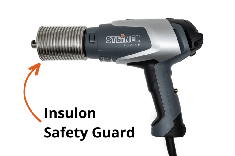 Get Safer Heat Guns Insulon Safety Guards Milwaukee and Steinel
