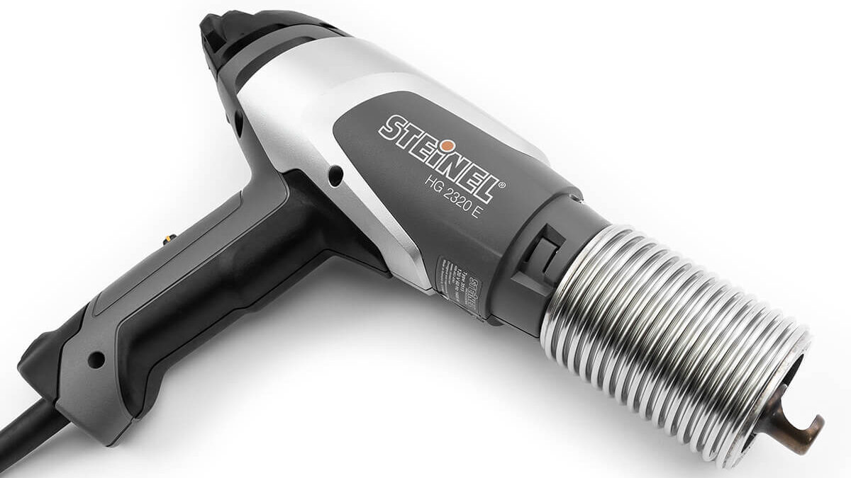 Steinel hot air tool with Insulon nozzle guard