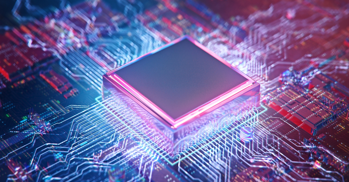 Artificial intelligence (AI) computer chip