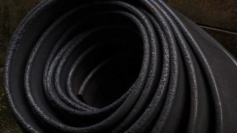 Closed cell elastomeric foam insulation used in applications where thermal performance is not critical