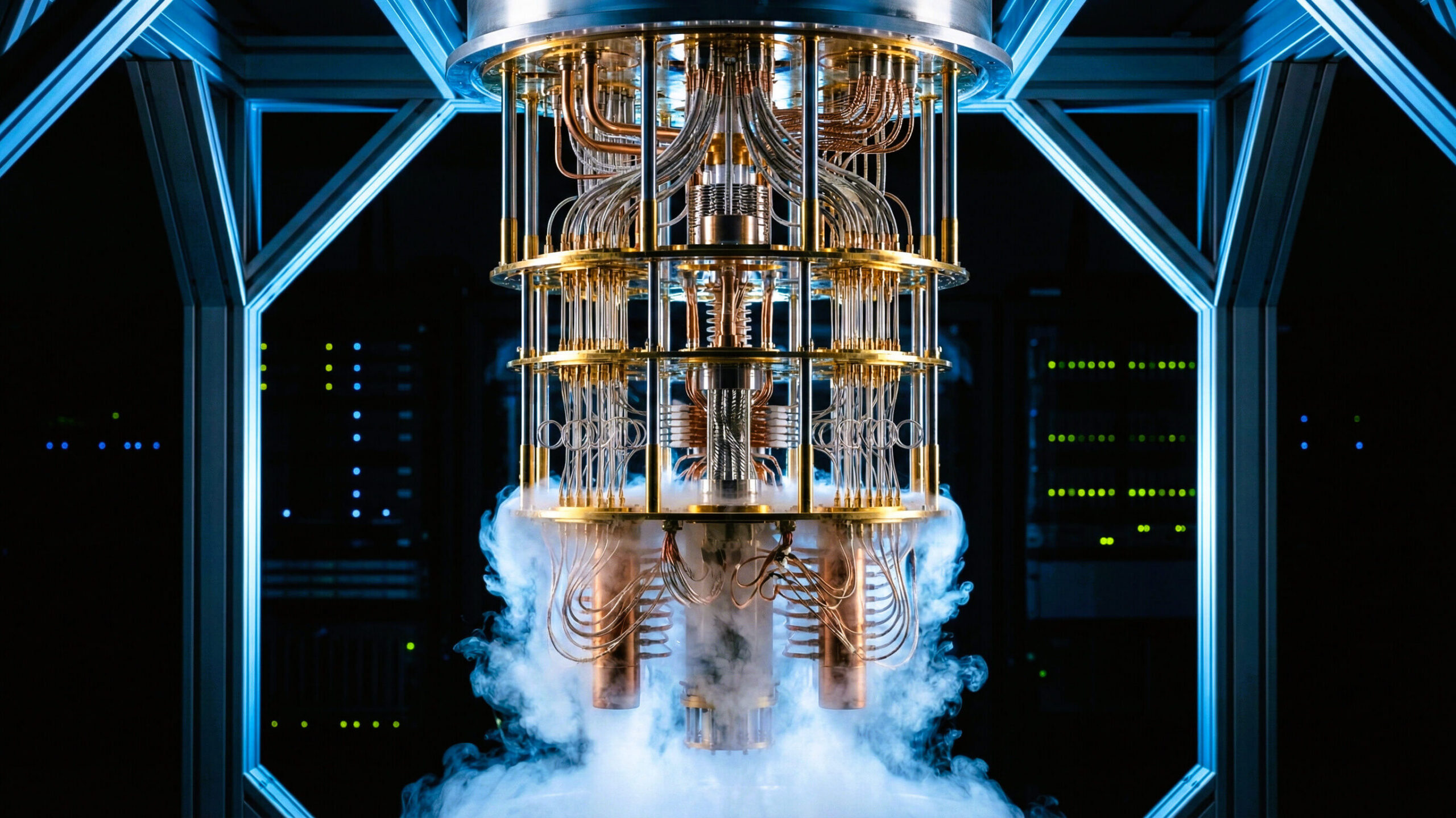 Quantum computer cryostat system